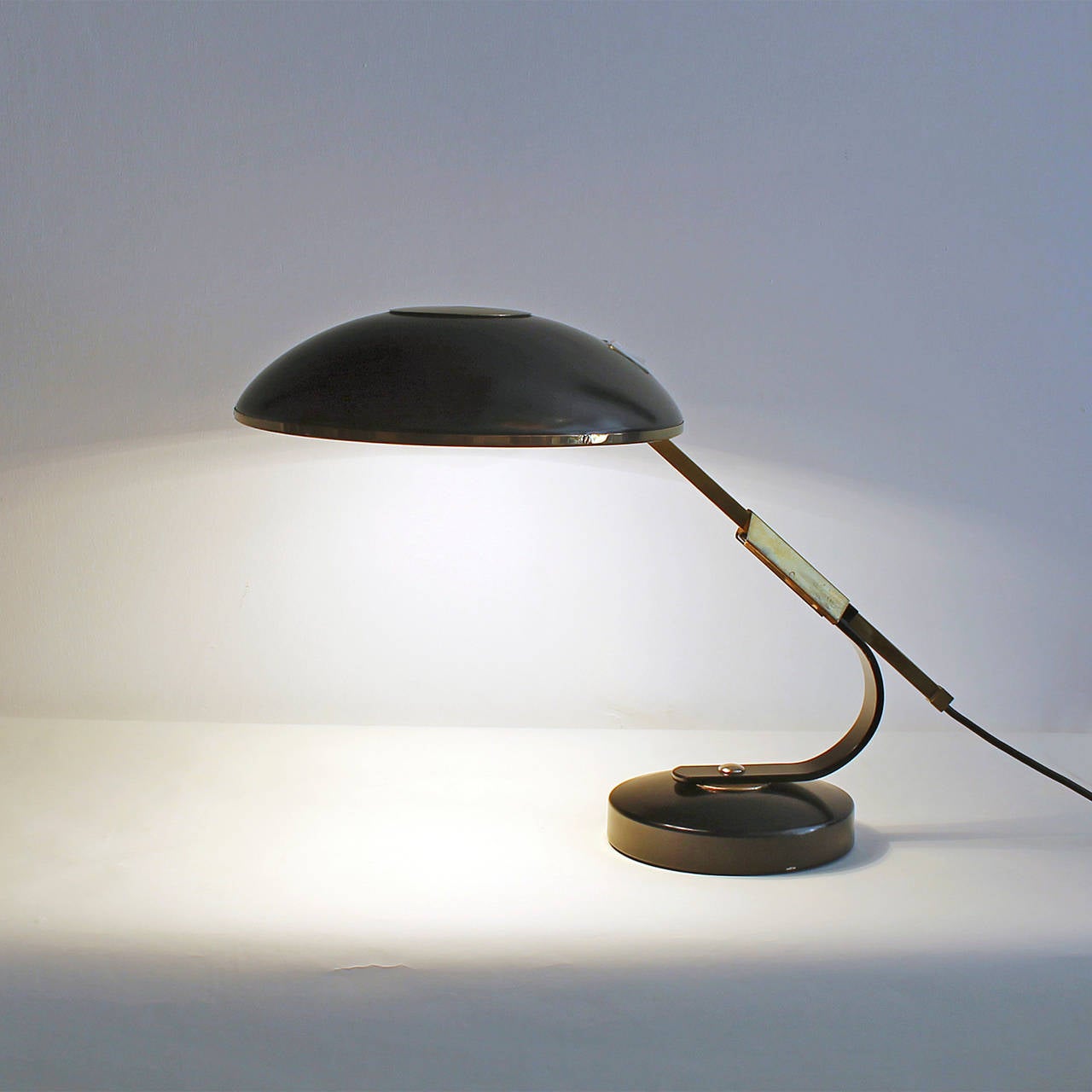 French Desk Lamp by Ferdinand Solère