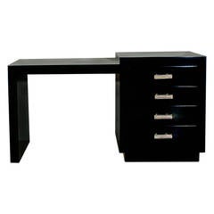 Art Deco Cubist Spanish Console Desk