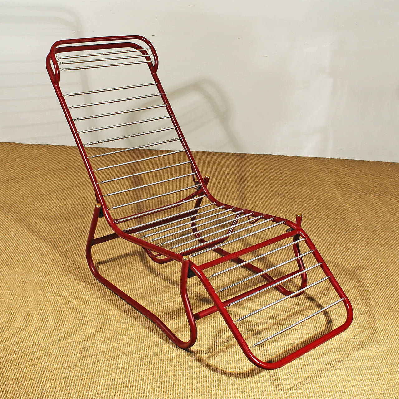 French  Bauhaus Style Chaise Longue 2