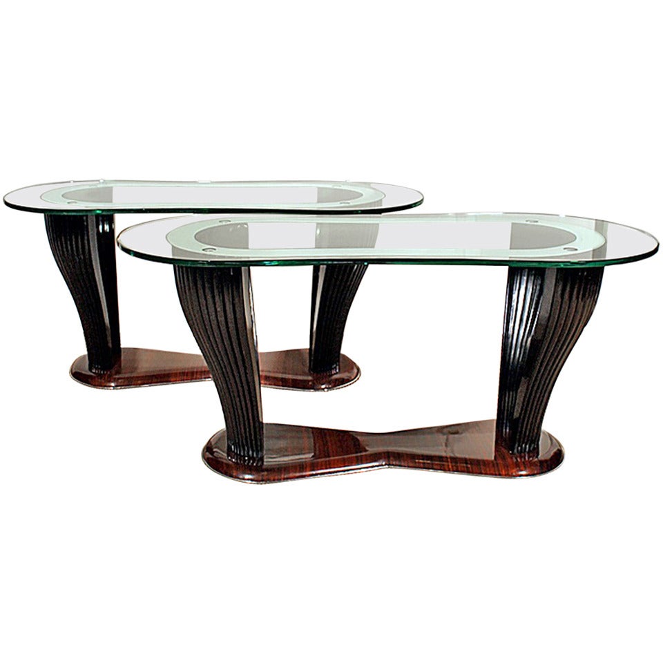 Two Coffee Tables by Vittorio Dassi