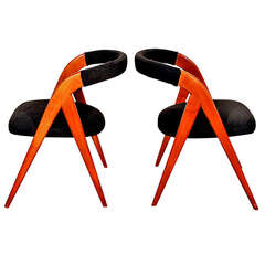 Pair of Bridge Chairs 9