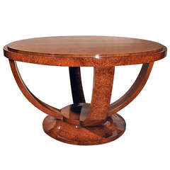 Art Deco Round Center Table