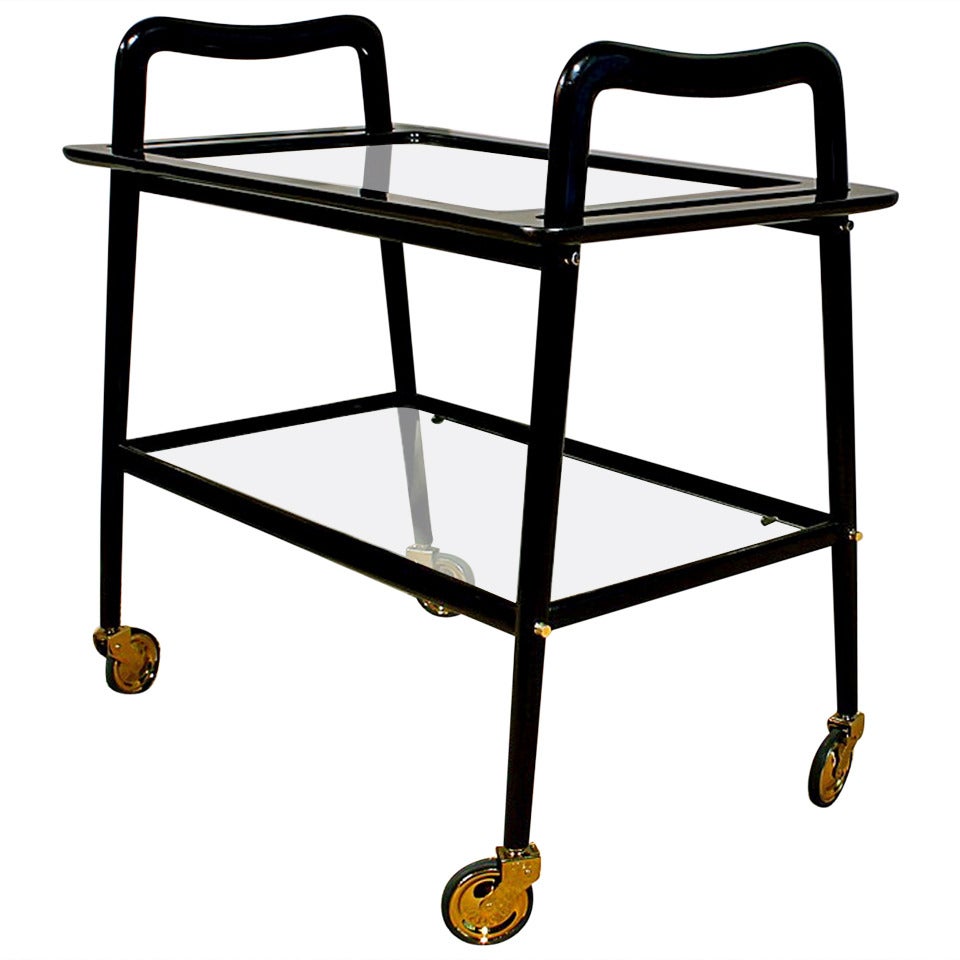 Bar Cart in the Style of Ico Parisi
