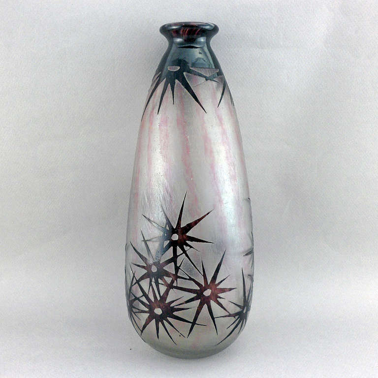 Vaso "Étoiles" - "Le Verre Français" di Schneider