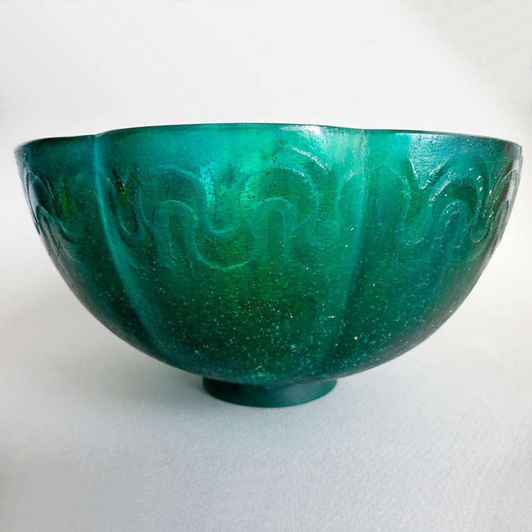Art Deco Bowl Vase Décorchemont
