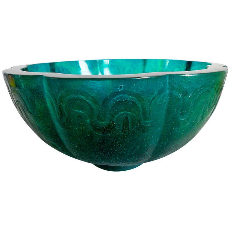 Bowl Vase D??corchemont at 1stdibs