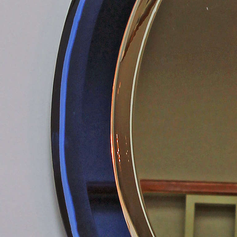 Mid-20th Century Italian Beveled Mirror