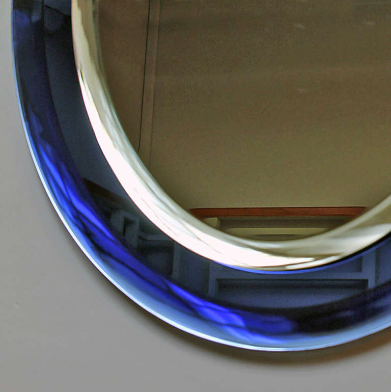 Italian Beveled Mirror In Good Condition In Girona, ES