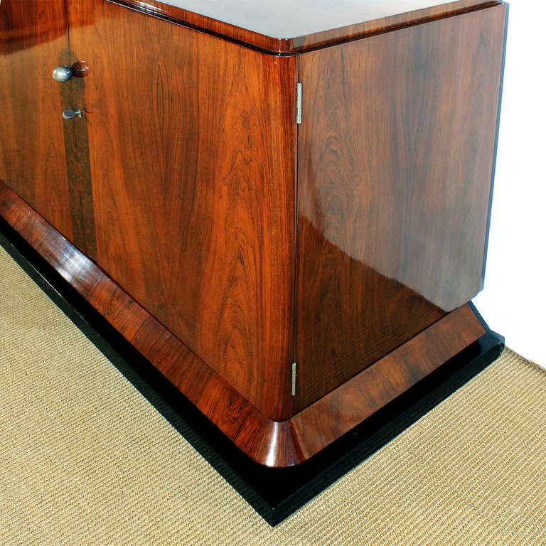 Oak Art Deco Sideboard