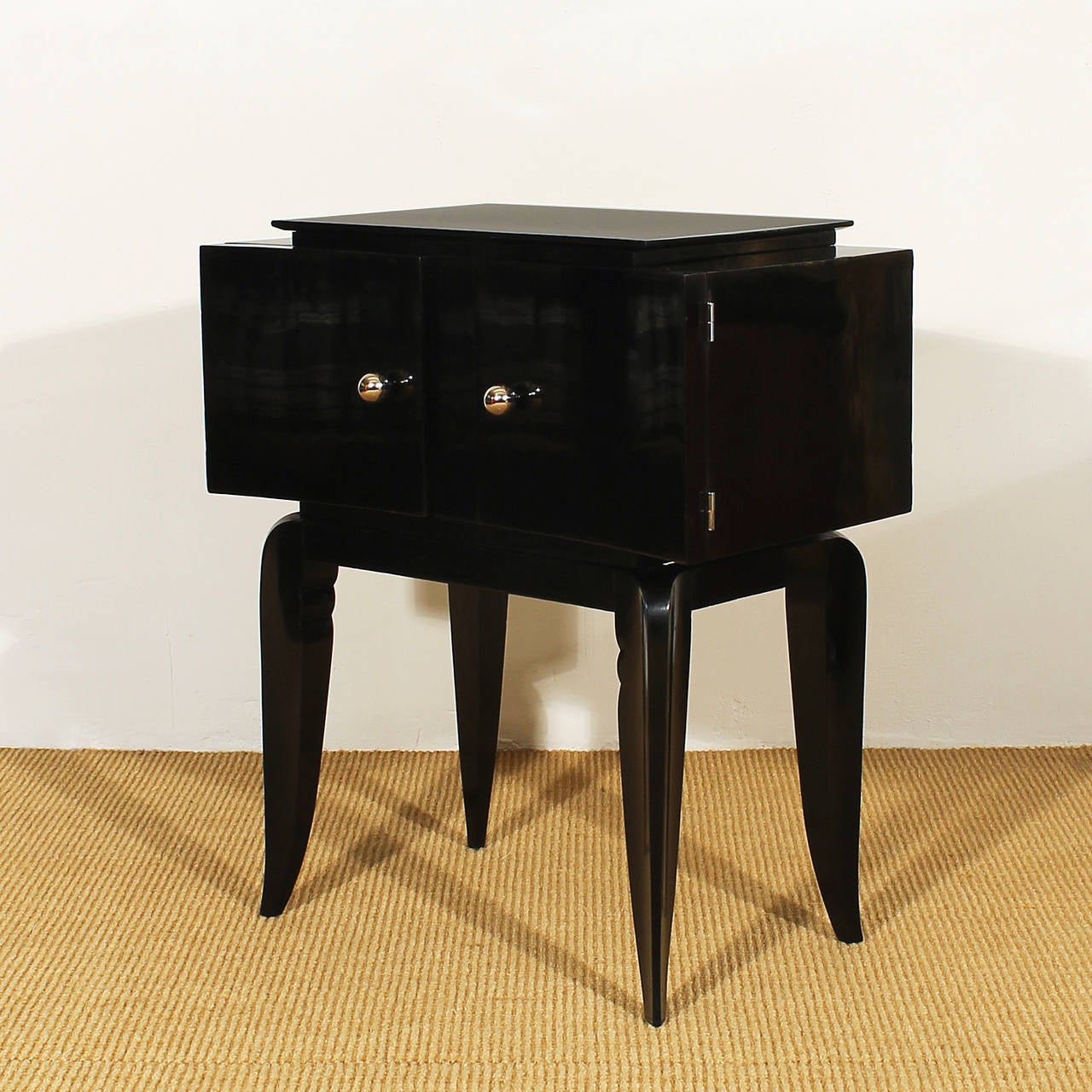 Mid-Century Modern French Bedside Tables from the 1940s