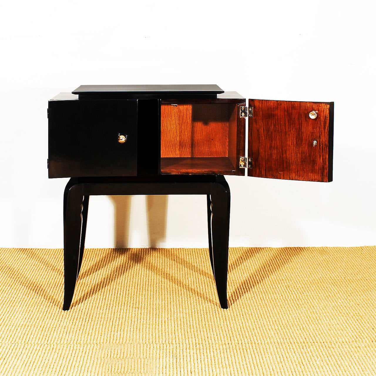 Mid-20th Century French Bedside Tables from the 1940s