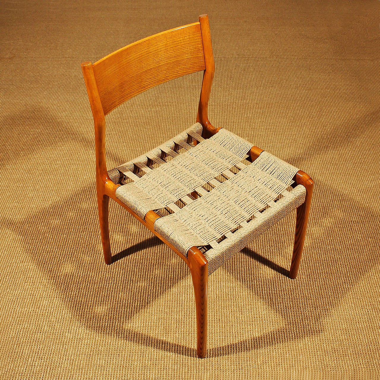 Mid-20th Century Ten Italian Chairs from the 1950s