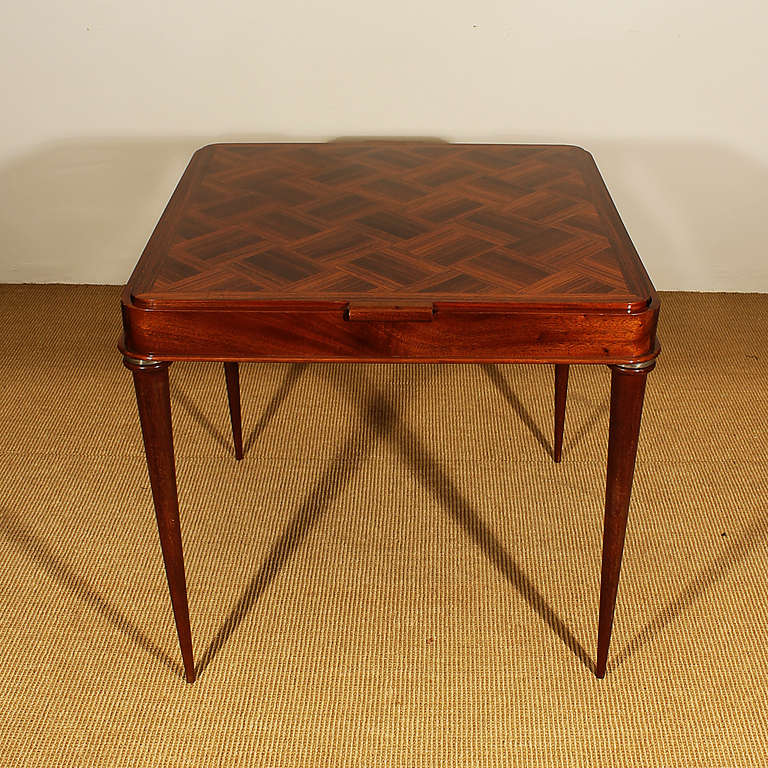 Mid-Century Modern French Game Table