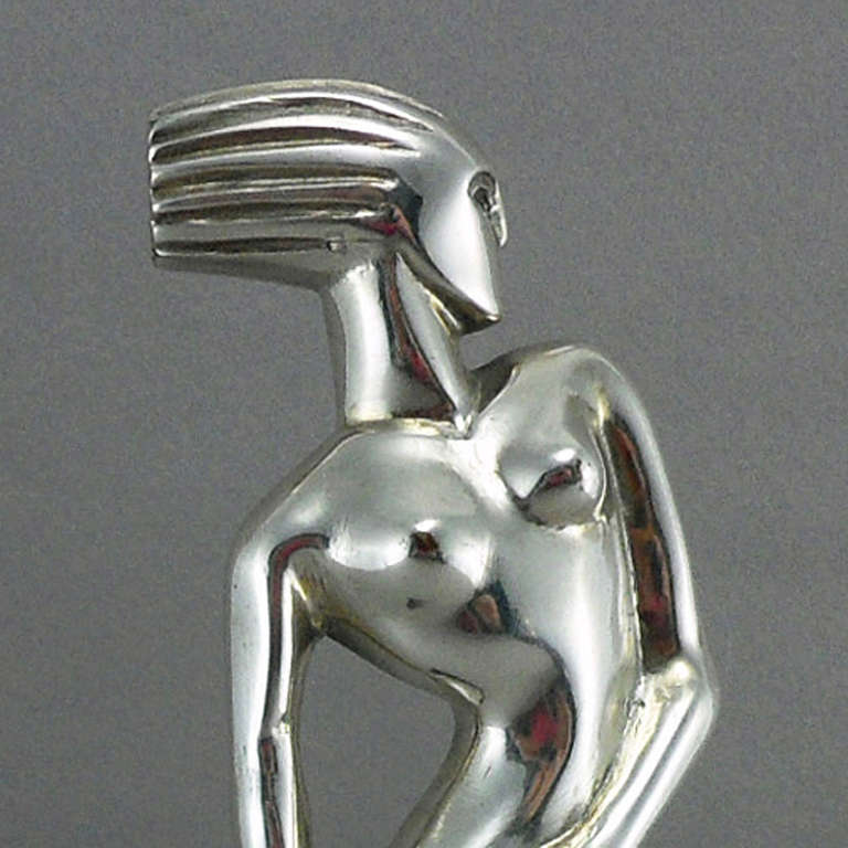 Bronze Stylised Art Deco Woman