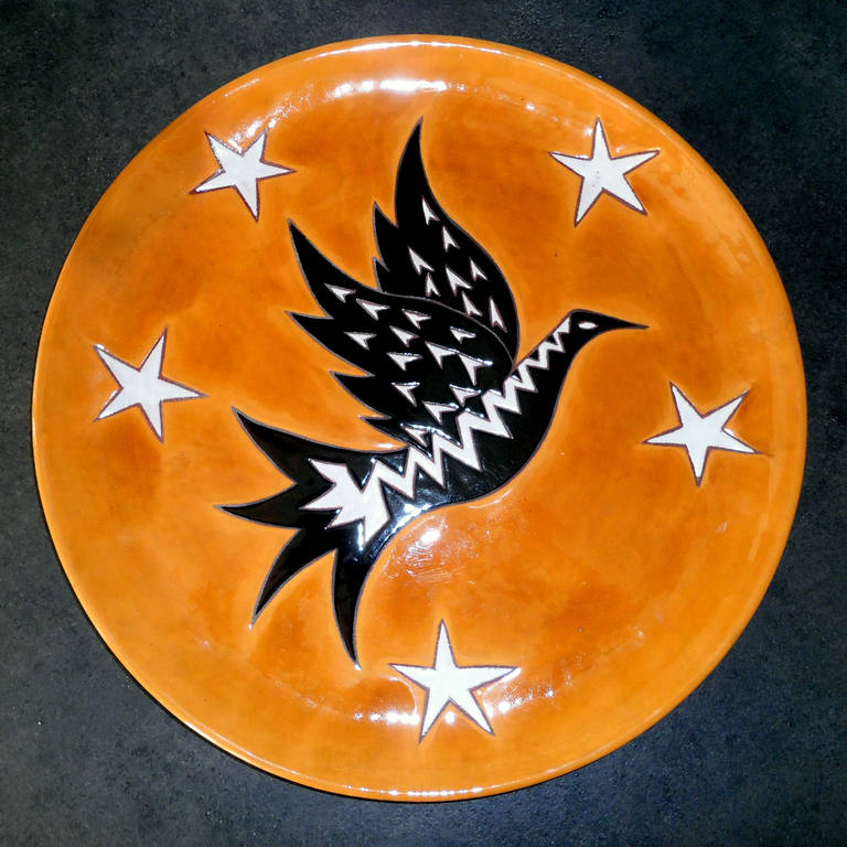 Ceramic Dish by Jean Picart Le Doux