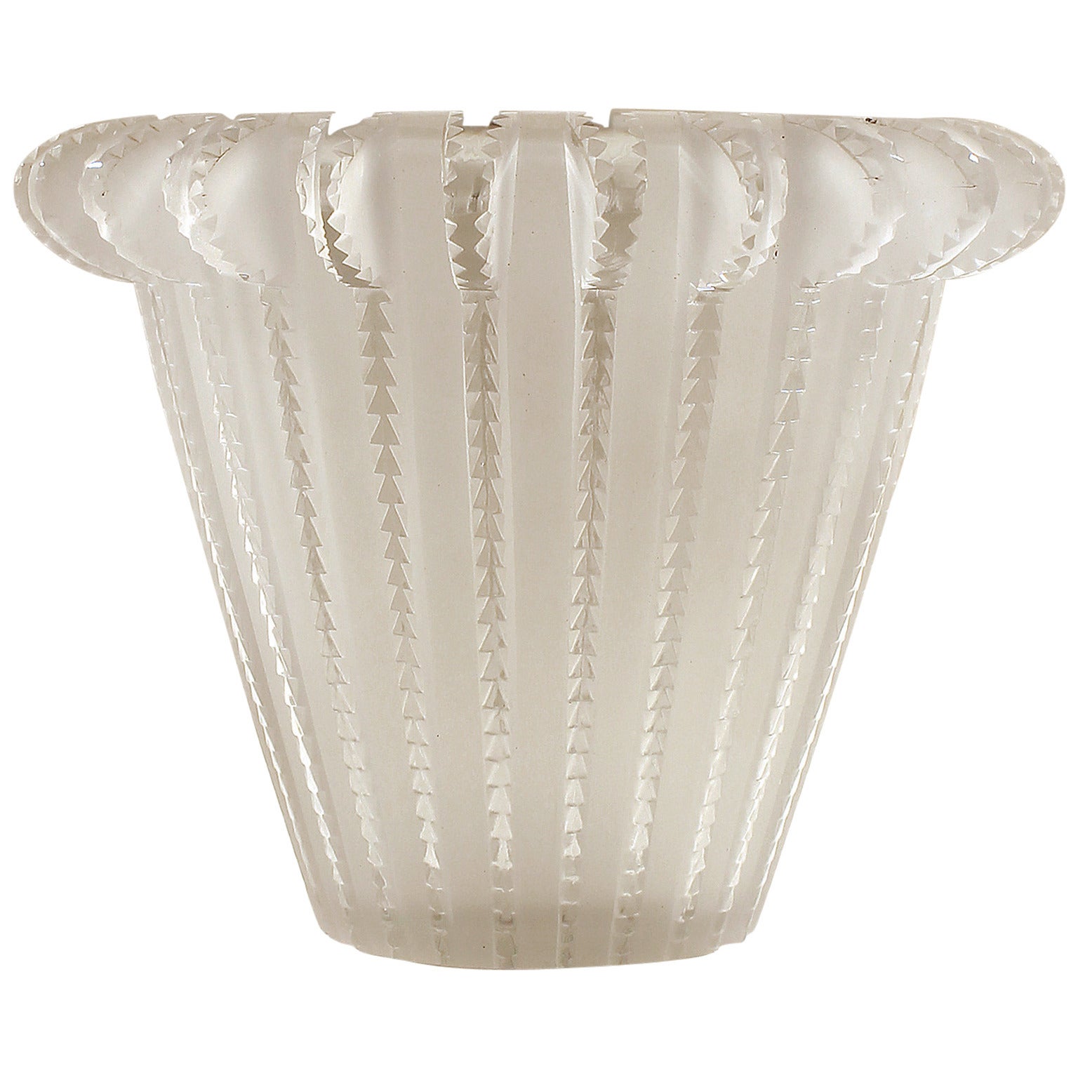 René Lalique, vase "Royat"