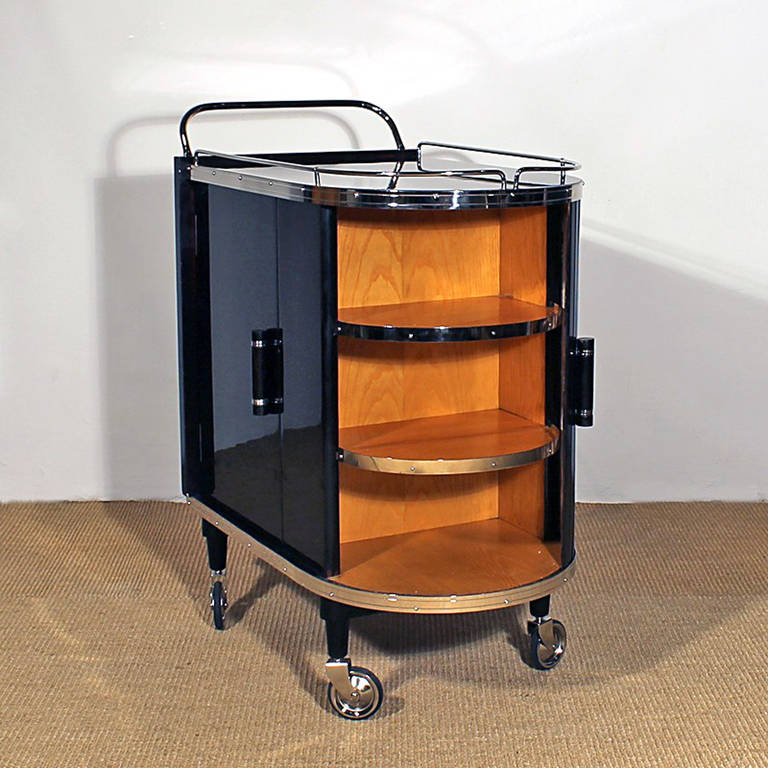 French Dry Bar Cart 2