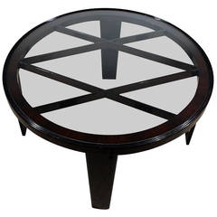 Round Coffee Table from the 1940s