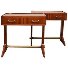 Pair of Cherrywood Nightstands 6