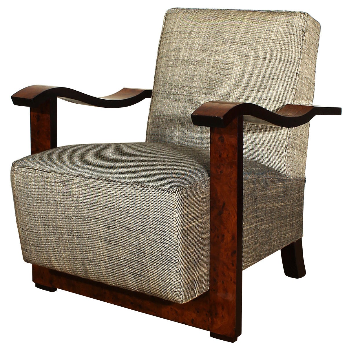 Art Deco armchair by Palau i Oller at 1stdibs