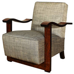 Art Deco armchair by Palau i Oller