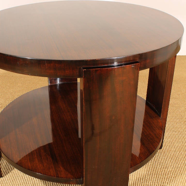 Art Deco Round Side Table 1