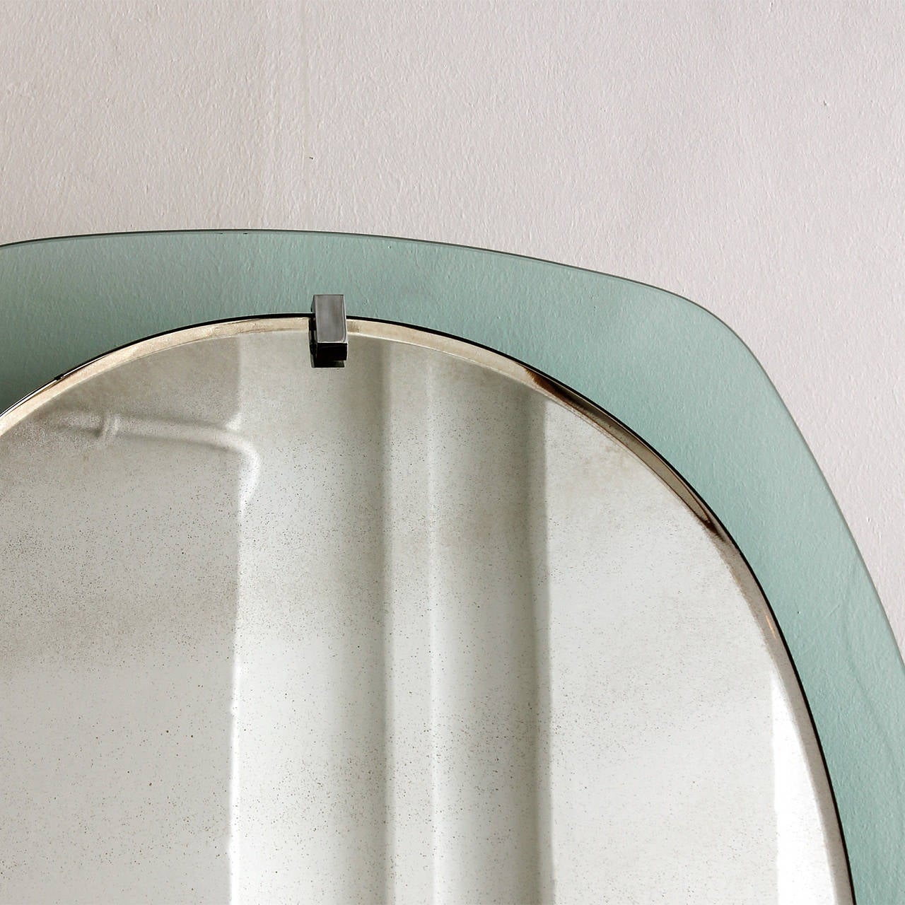 Italian Green italian mirror from the 60´s