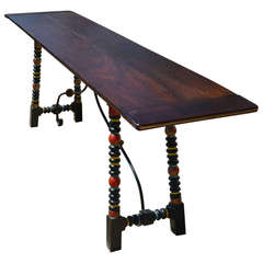 Vintage Spanish Side or Center Table