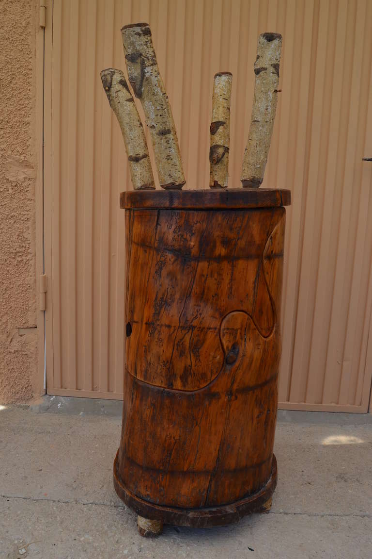 Carved Trunk Chairs For Sale