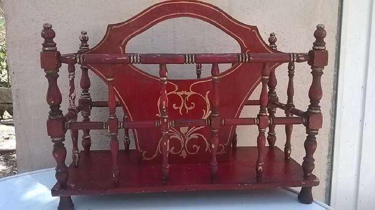 Regency Magazine Rack For Sale