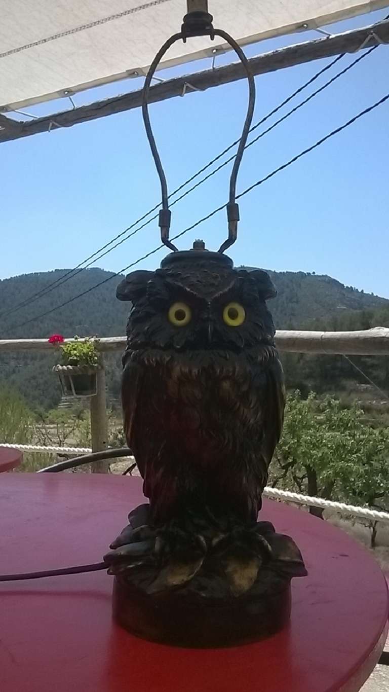 Owl Lamp For Sale 6