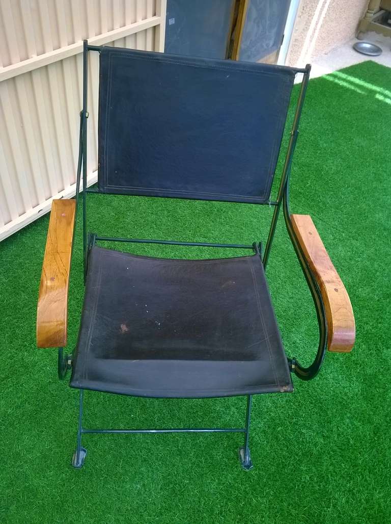 French Military Style Chair