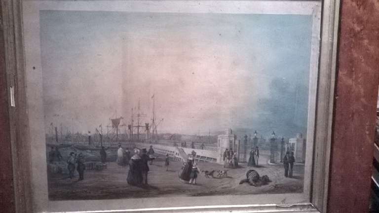 The Royal Pier Southampton Etching For Sale 3