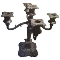 Pewter Candelabra