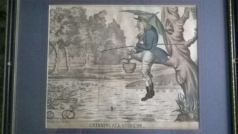 Grinning at a Gudgeon by C J Grant Invent & Fecit, 1831 For Sale 4