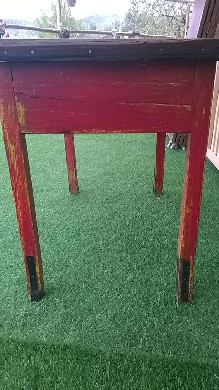 Spanish Rustic Side Table For Sale 2