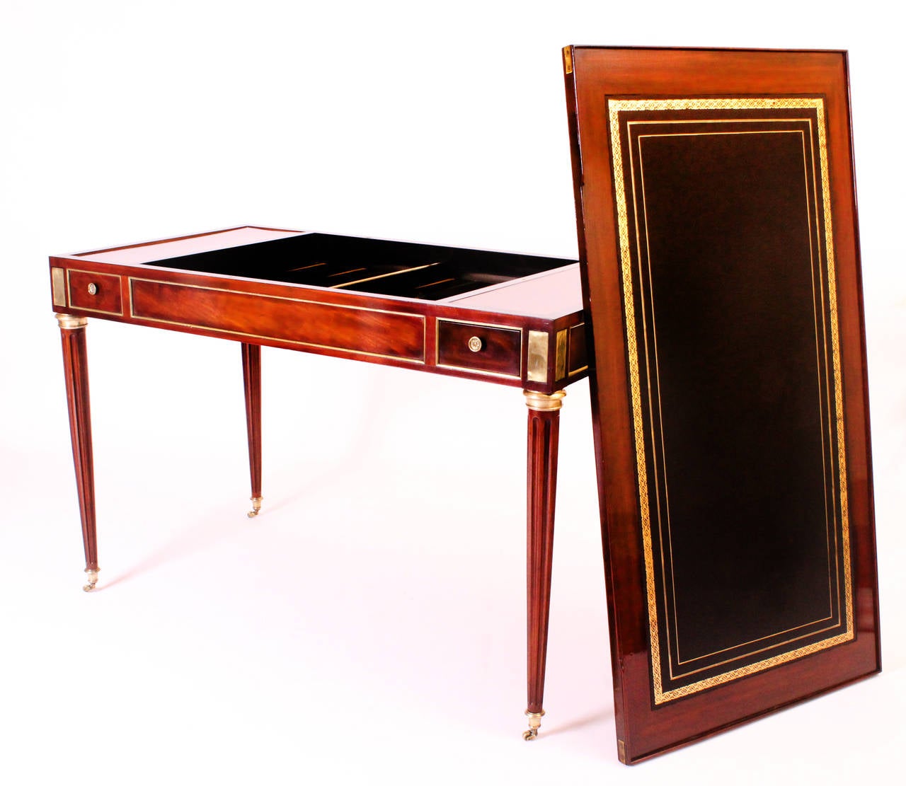 Louis XVI 18th Century Tric-Trac French Backgammon Table