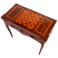 18th Century Portuguese Rosewood Games Table