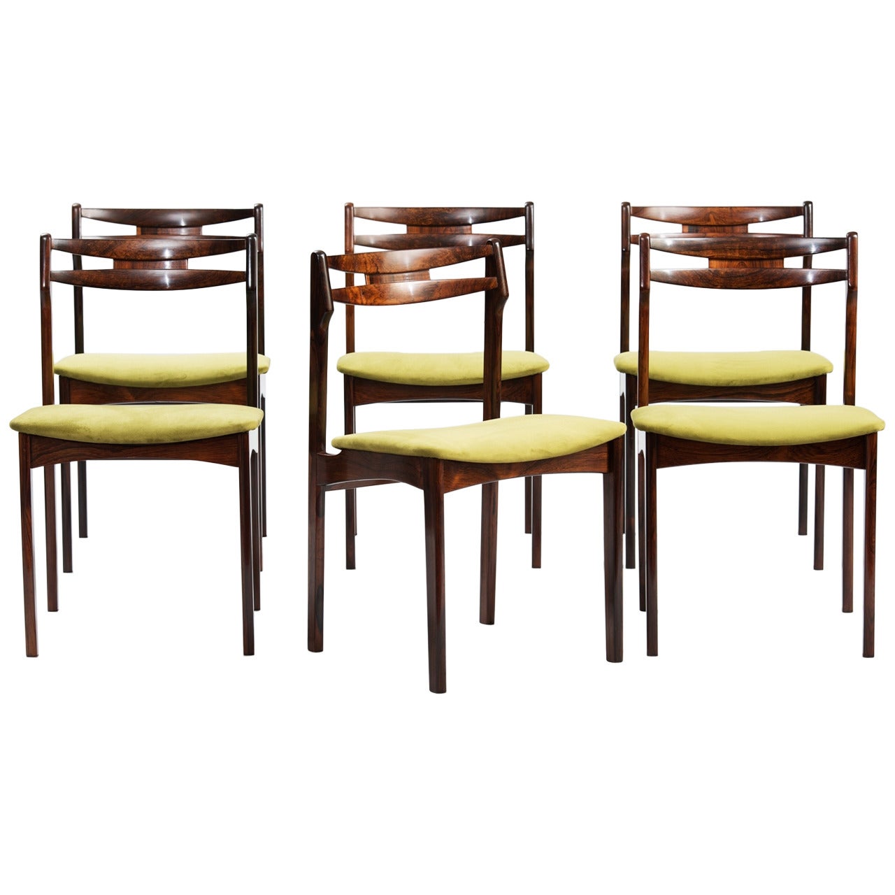 Set of Six Danish Dining Chairs