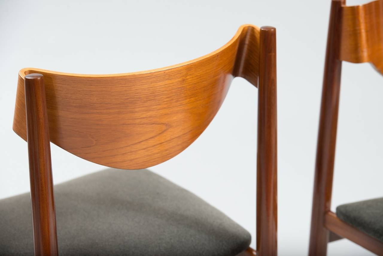 Mid-Century Modern Gianfranco Frattini Dining Chairs