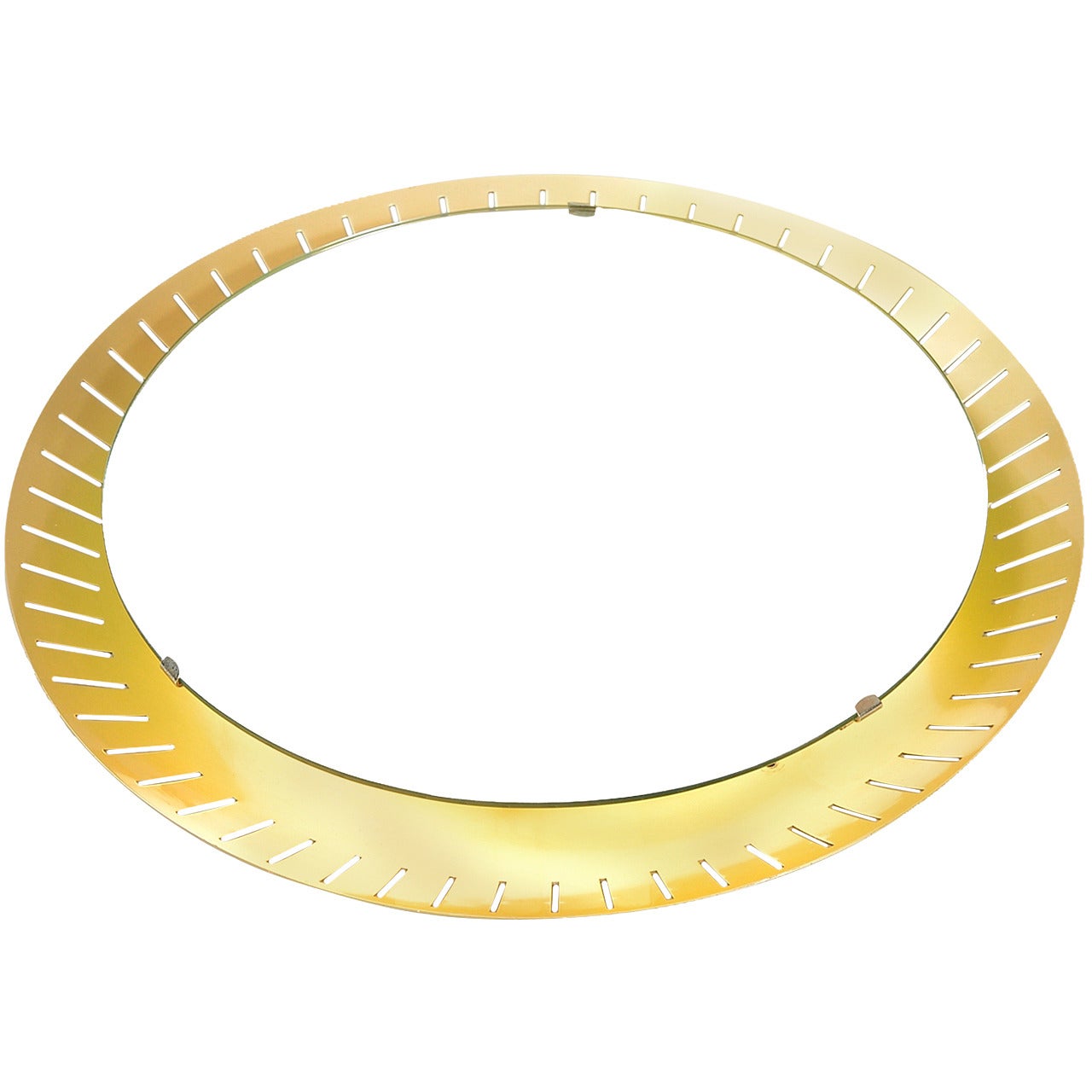 Stilnovo Illuminated Midcentury Round Mirror