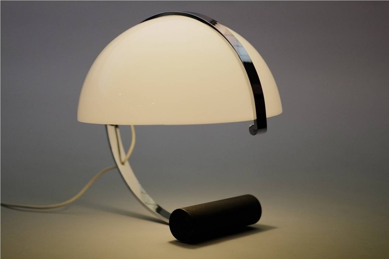 Acrylic Stilnovo Table or Desk Lamp
