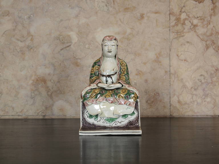 Export China. Famille Vert. Kangxi period.18th century. Formerly a part of the Morgan Collection