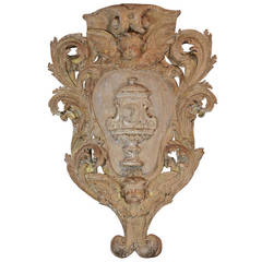 Portuguese 18th Century Piece of Carving