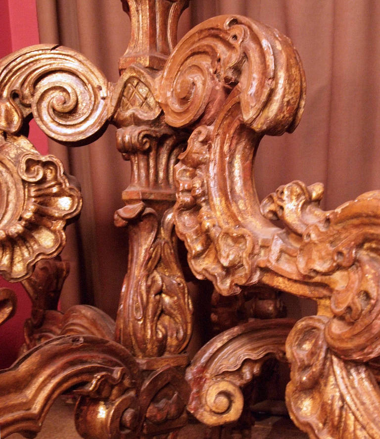 18th Century Portuguese, Six-Light Chandelier