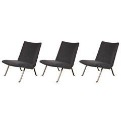 Rare Koene Oberman Easy Chairs, circa 1950 12