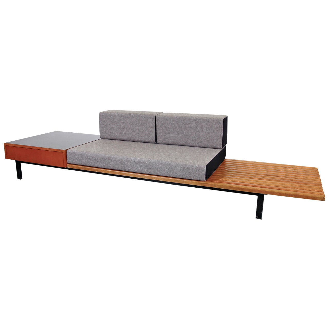 Charlotte Perriand Bench from Cité Cansado, Mauritania, 1958