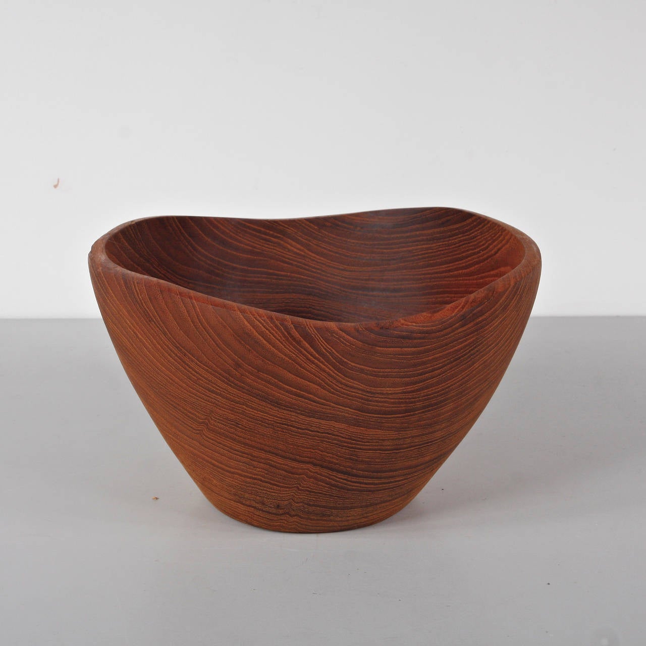 Mid-Century Modern Teakwood Bowl, circa 1960