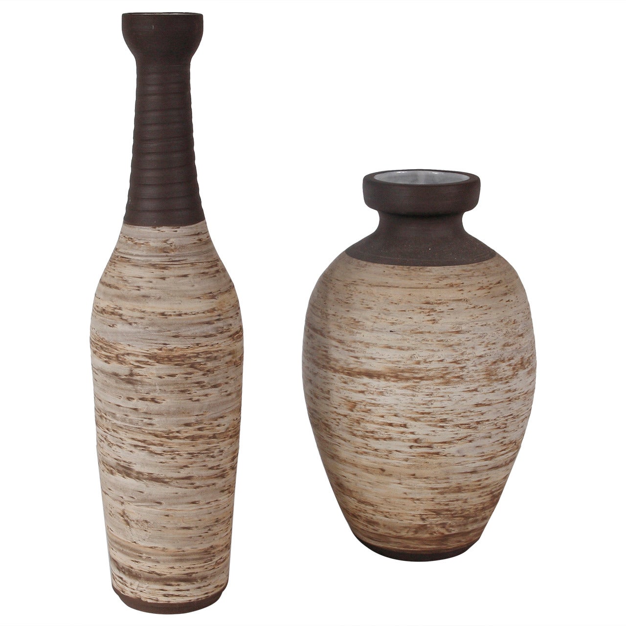 Pair of Ravelli Ceramic Vases