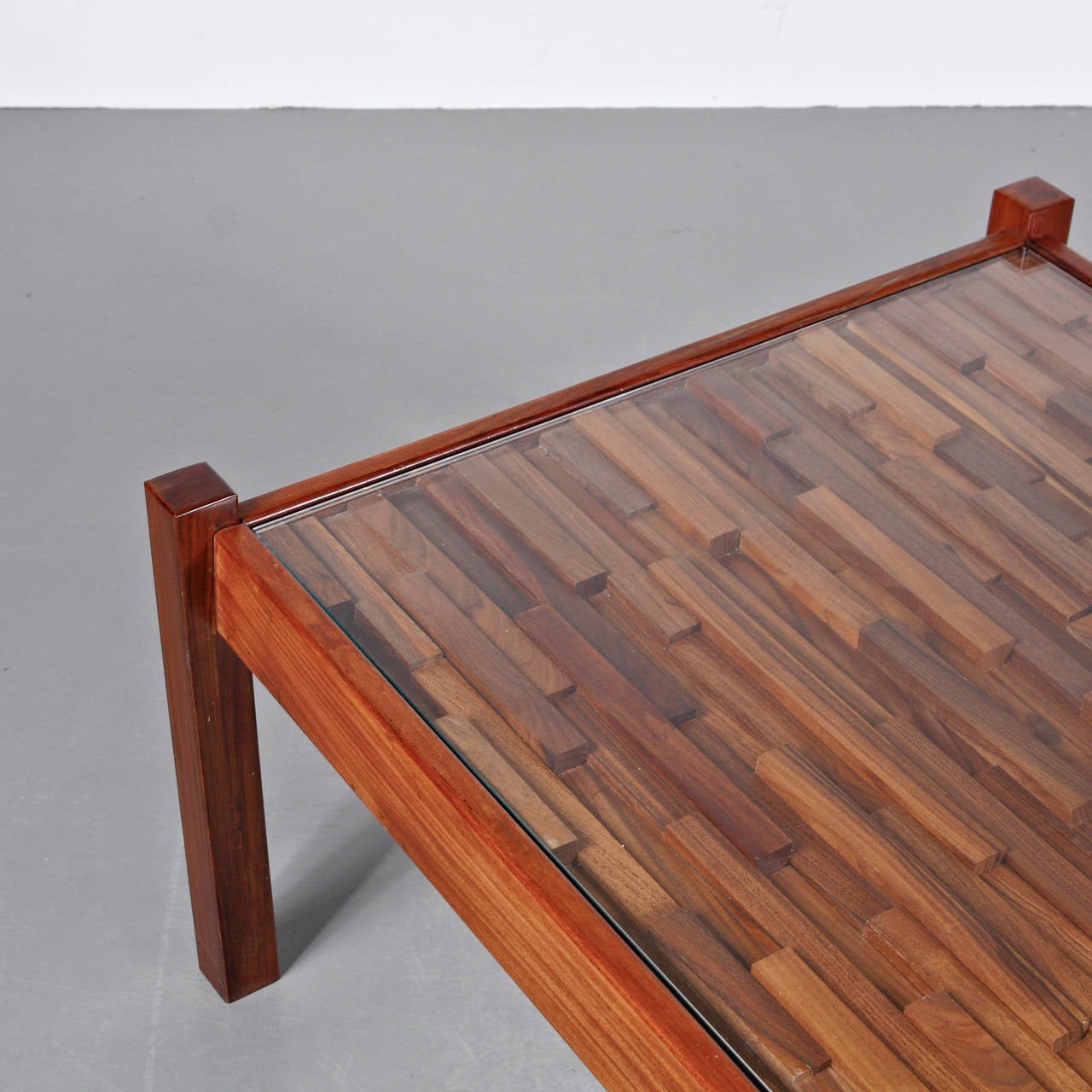 Percival Lafer Pair of Coffee Tables, circa 1960 In Good Condition For Sale In Amsterdam, NL